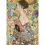 Ravensburger - Puzzle Klimt doamna cu evantai 1000 piese Ravensburger - 1